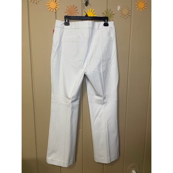 Spanx White Kick Flare Pant Tall XL NWT some flaws see pictures - Picture 2 of 8